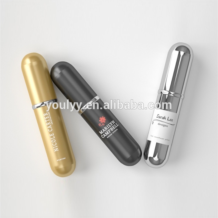 5ml Pump Spray Glass Perfume Bottle Vial