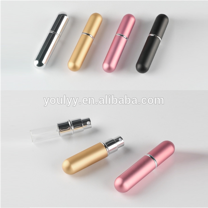 5ml Pump Spray Glass Perfume Bottle Vial