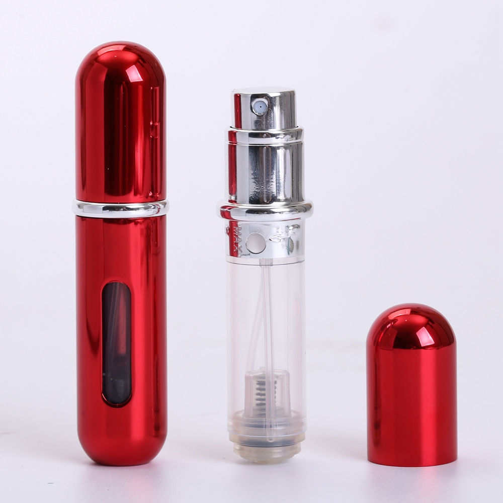 5ml Round colorful Customized bottom refillable perfume bottle for travel