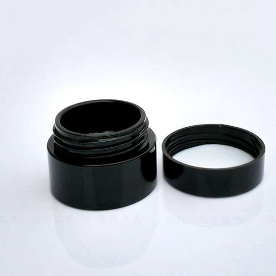 5ml black UV glass concentrate container base glass jar hemp oil glass container wax oil
