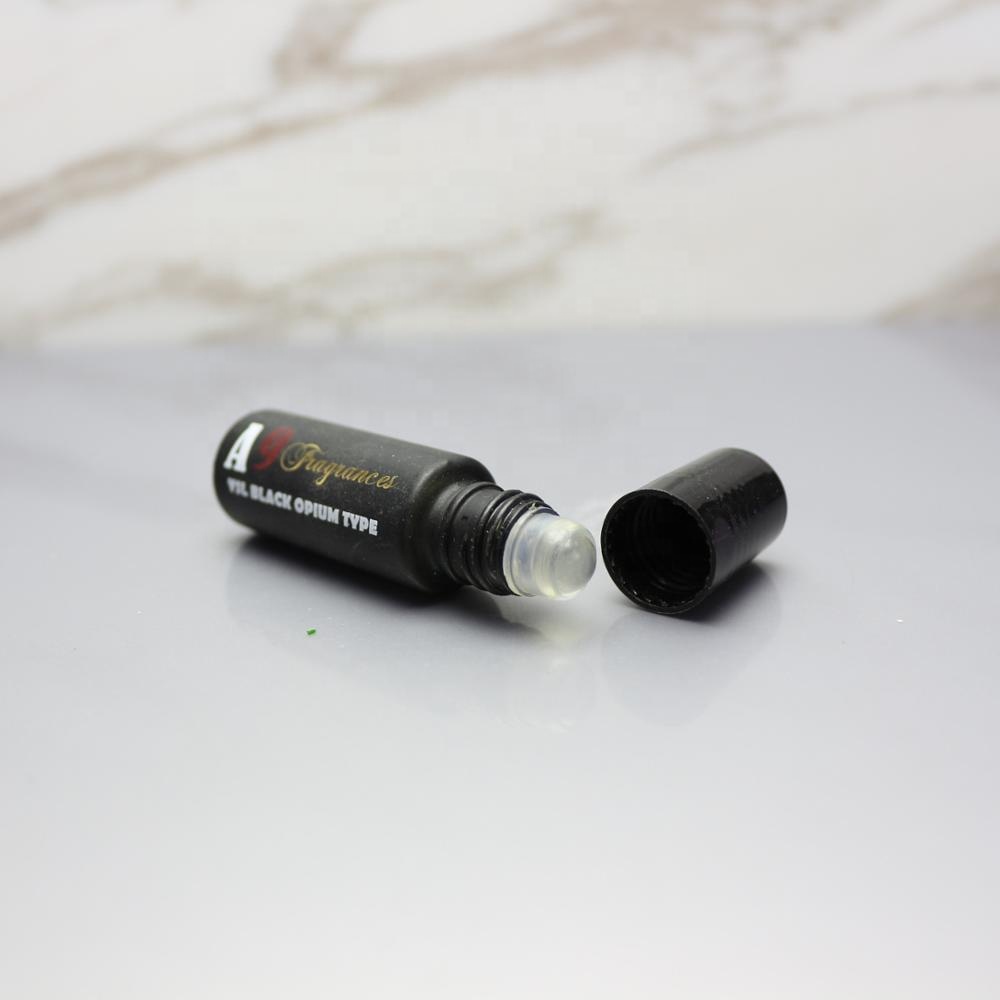 5ml bottles black glass roller bottle Roller-852R