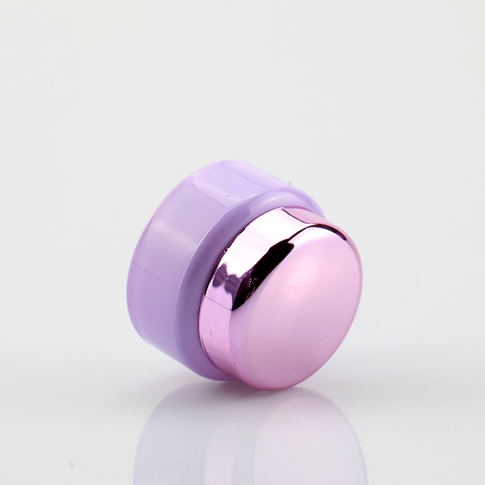 5ml cheap purple plastic glue custom empty custom printing color gel polish jar for nail art