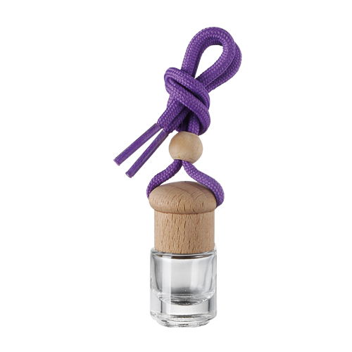 5ml clear empty car perfume glass perfume bottle hanging bottles with screw lid