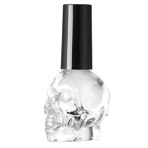 5ml clear empty glass bottle nail polish gel bottles with brush cap