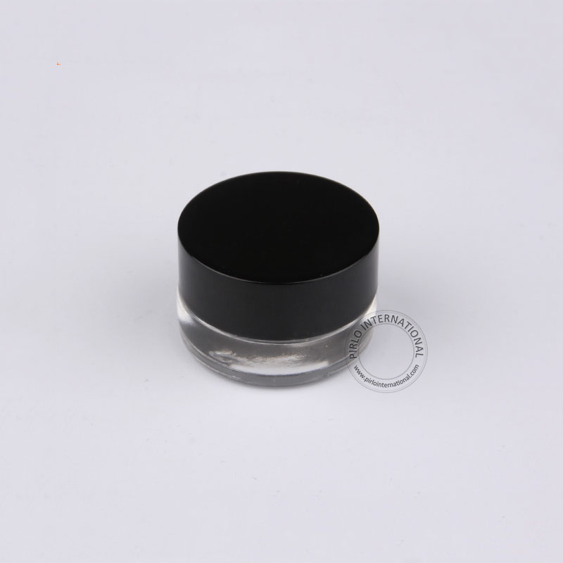 5ml clear glass jar Thick wall concentrate glass jar glass jar cosmetic with child resistant cap for CBD