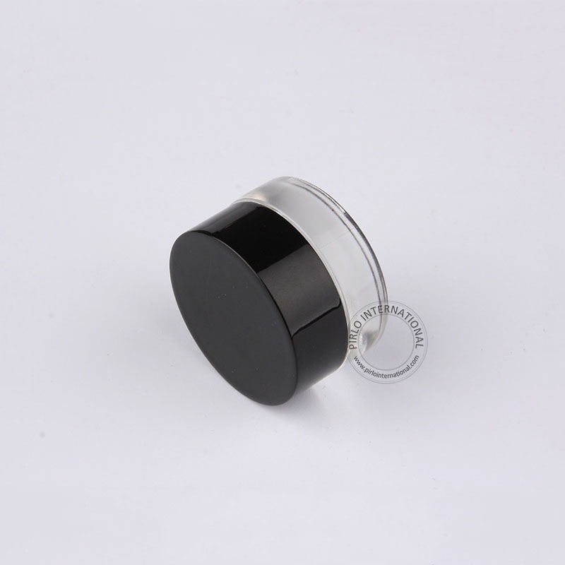 5ml clear glass jar Thick wall concentrate glass jar glass jar cosmetic with child resistant cap for CBD