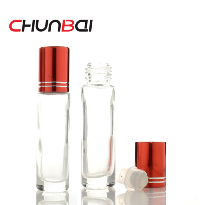 5ml colorful roller bottle essential oil roll on glass bottle