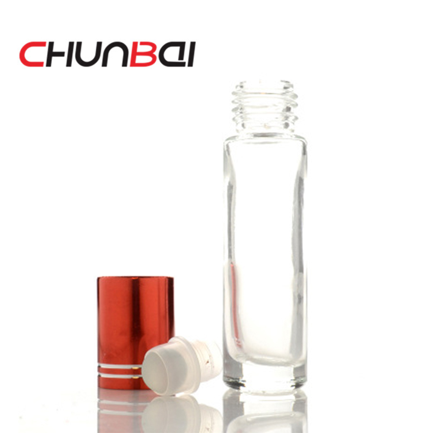 5ml colorful roller bottle essential oil roll on glass bottle