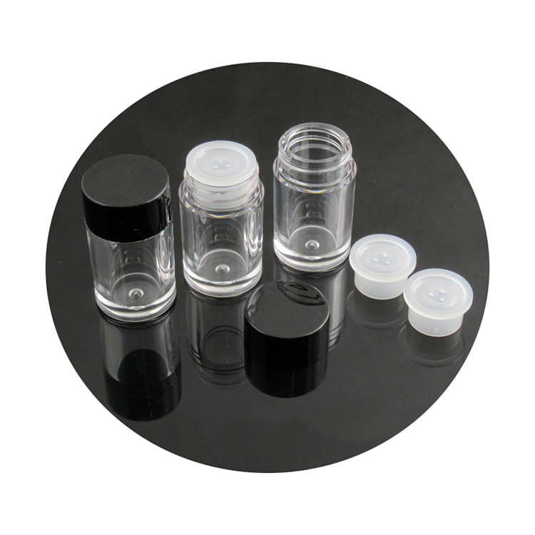 5ml cosmetic powder container jar 5g cosmetic loose powder storage jar 6198 plastic empty makeup glitter bottle jar