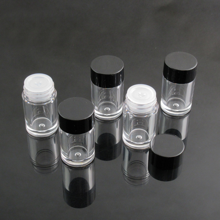 5ml cosmetic powder container jar 5g cosmetic loose powder storage jar 6198 plastic empty makeup glitter bottle jar