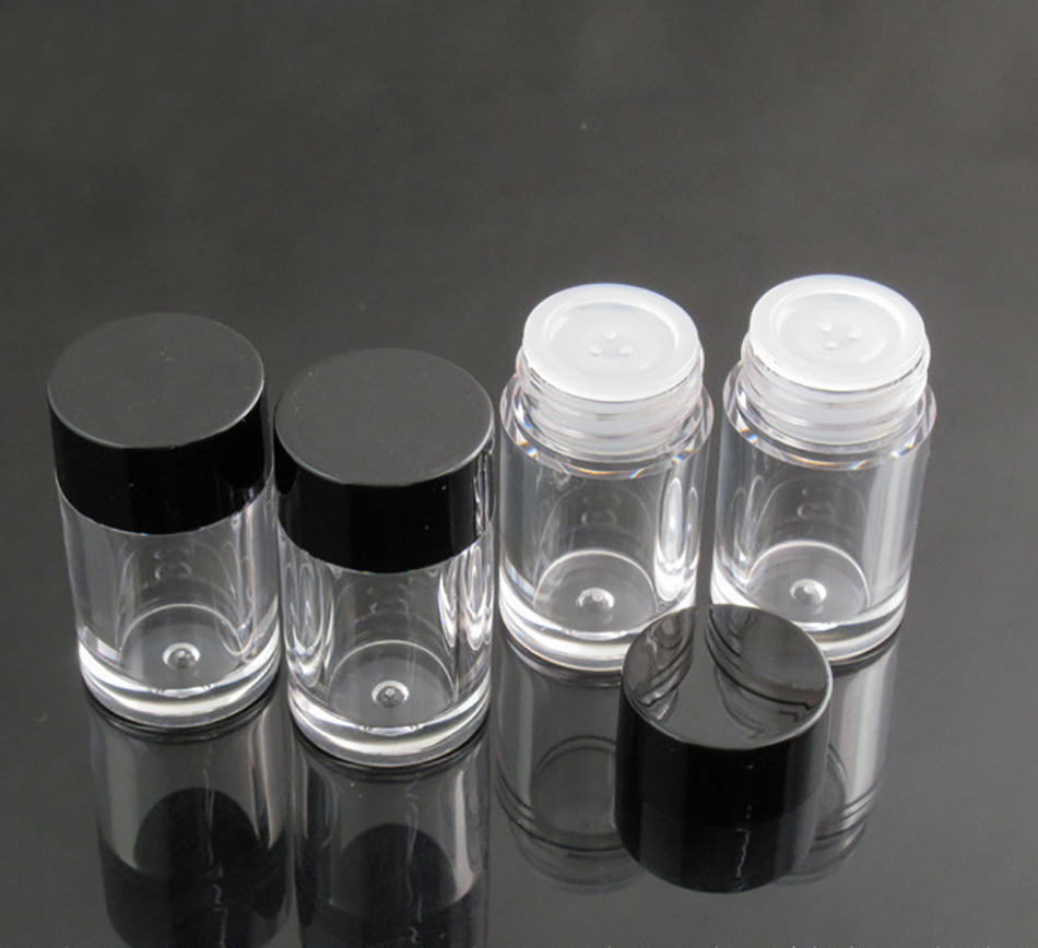 5ml cosmetic powder container jar 5g cosmetic loose powder storage jar 6198 plastic empty makeup glitter bottle jar