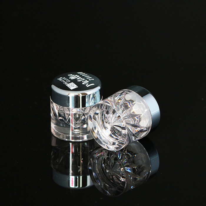 5ml eye shadow pot cosmetic cream jar color gel double wall container