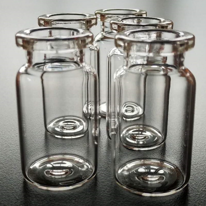 5ml injection Pharmaceutical tubular glass bottle vials with wooden cork craft wishing bottle USP type 1