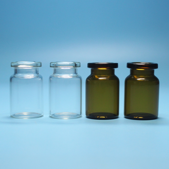 5ml injection borosilicate clear glass vial bottle with covers