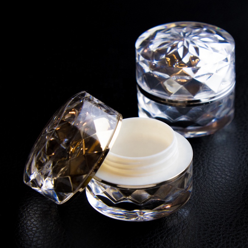 5ml luxury empty acrylic containers face body hands cream bottle jar for lotions and creams