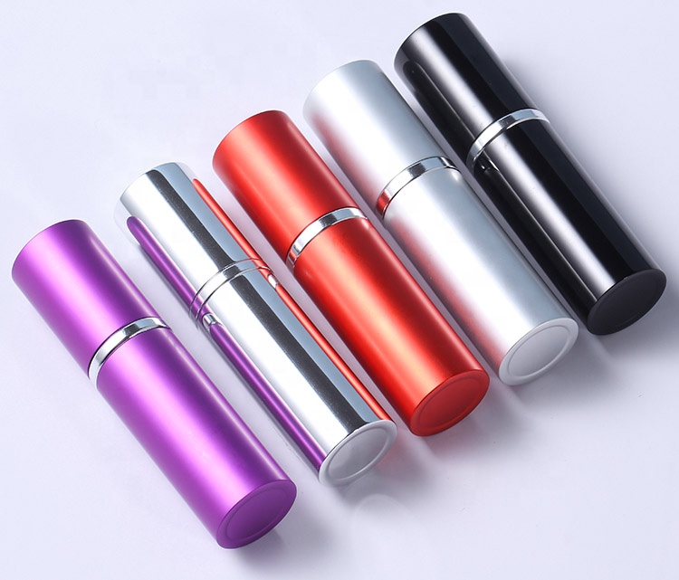 5ml mini aluminous rechargeable self-pumping bottom filling perfume bottle portable dispensing bottle spray bottle