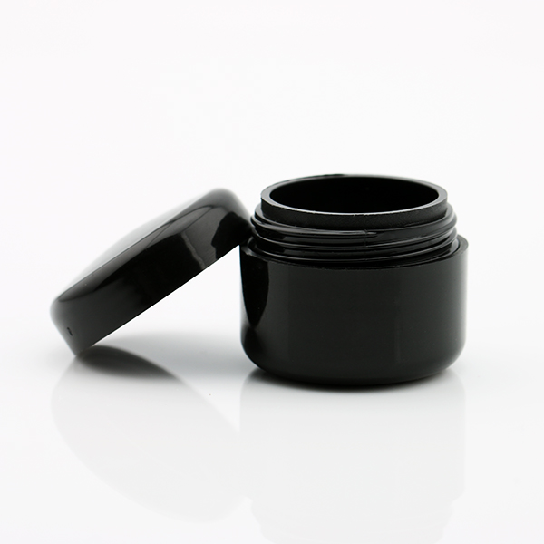 5ml mini plastic containers for color gel japan plastic jar for uv gel black cream jar