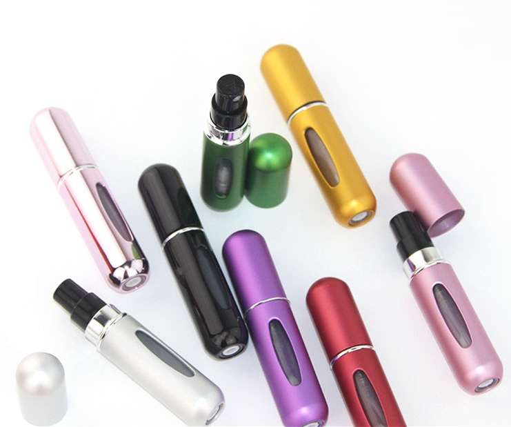 5ml mini refill perfume travel atomizer spray bottle