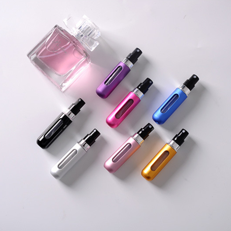 5ml mini refill perfume travel atomizer spray bottle