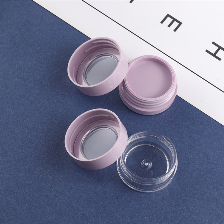 5ml new round monochrome mashed potato eye shadow box powder lip box packaging material manufacturer wholesale