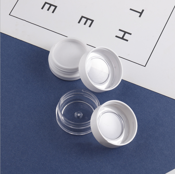 5ml new round monochrome mashed potato eye shadow box powder lip box packaging material manufacturer wholesale