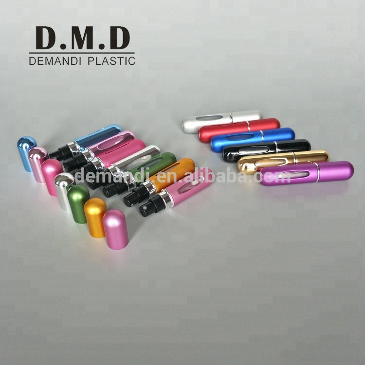 5ml perfume atomizer metal mini travel portable 5 ml refillable perfume spray bottle