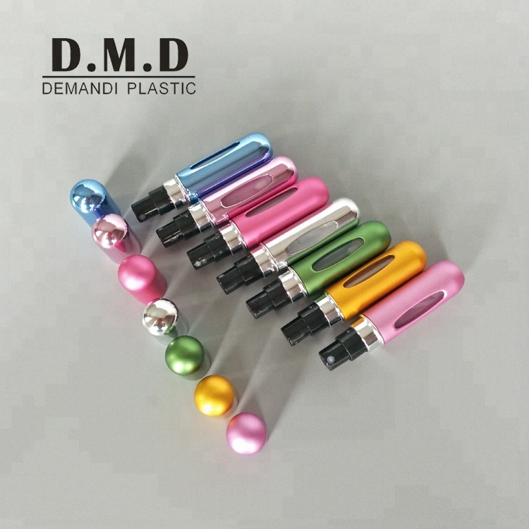 5ml perfume atomizer metal mini travel portable 5 ml refillable perfume spray bottle
