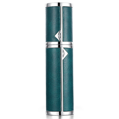 5ml perfume glass atomizer mini empty leather perfume bottle portable refillable perfume atomizer for travel