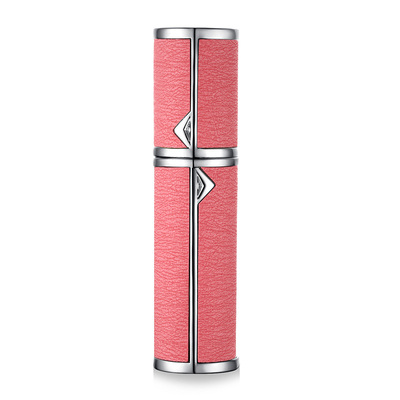 5ml perfume glass atomizer mini empty leather perfume bottle portable refillable perfume atomizer for travel