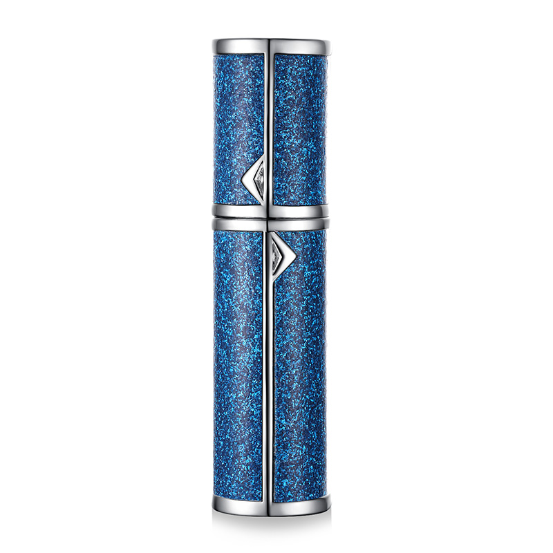 5ml perfume glass atomizer mini empty leather perfume bottle portable refillable perfume atomizer for travel