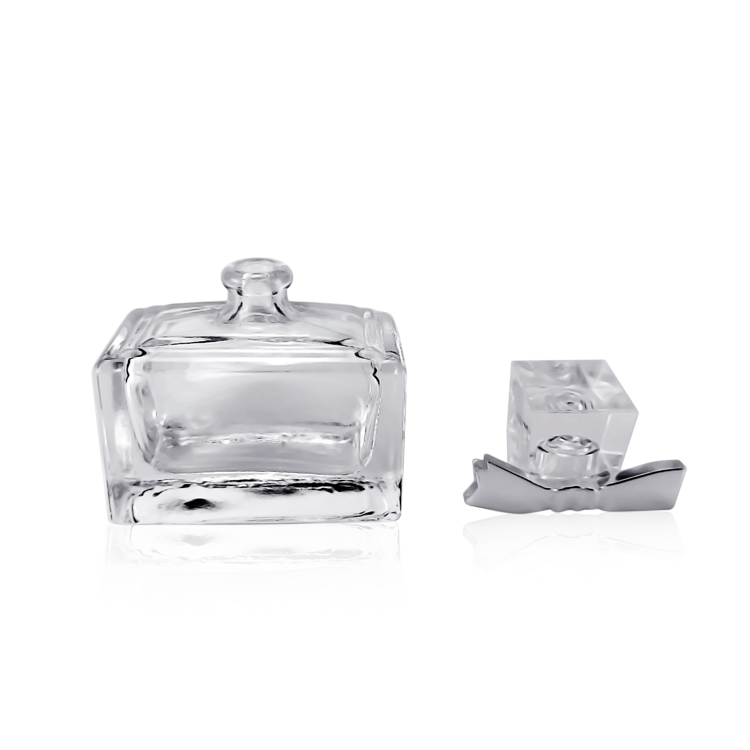 5ml refillable perfume glass bottle with cap 5ml clear empty glass oil perfume bottle glass essential oil dropper bottle