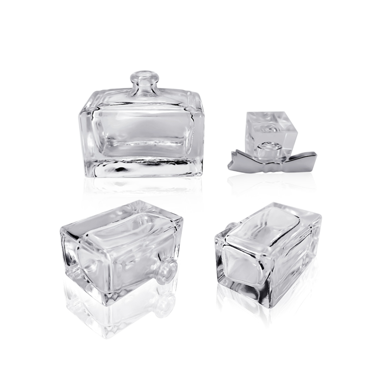 5ml refillable perfume glass bottle with cap 5ml clear empty glass oil perfume bottle glass essential oil dropper bottle