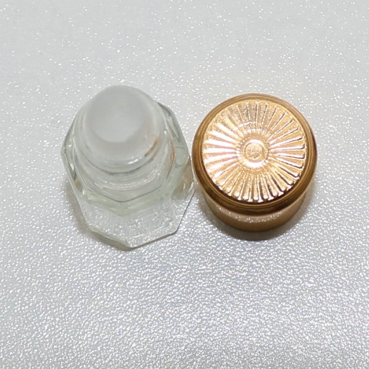 5ml roll on glass bottle 3ml 5ml with gold cap and metal/glass roller ball for attar oil packaging arabian perfume oil bottles