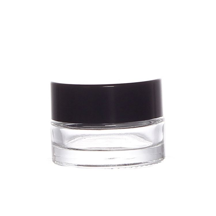 5ml shoulderless Glass Jar with Smooth Cap