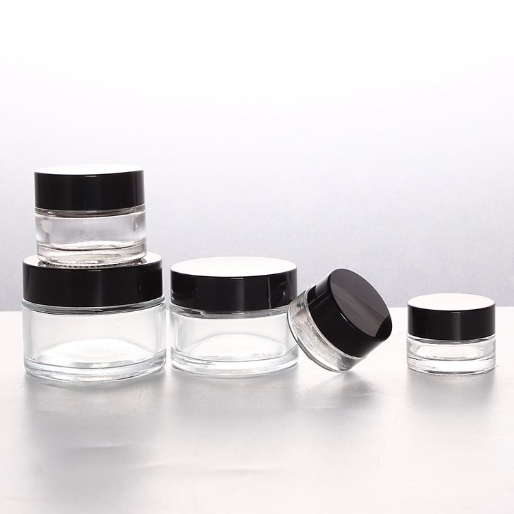 5ml shoulderless Glass Jar with Smooth Cap