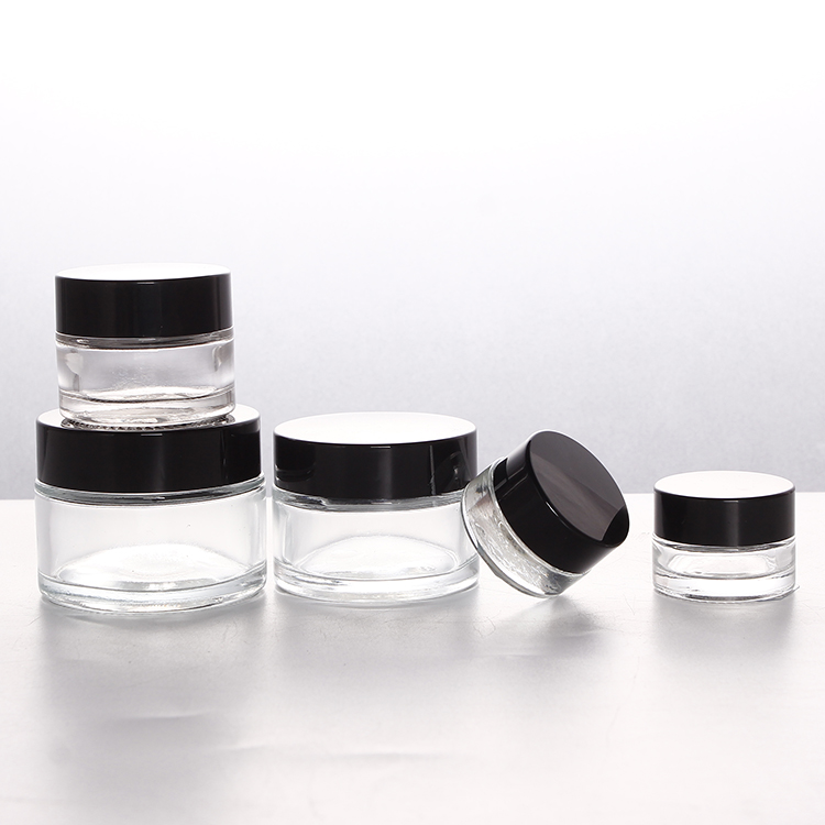 5ml shoulderless Glass Jar with Smooth Cap