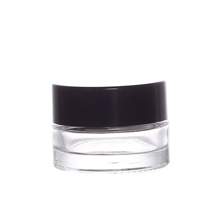 5ml shoulderless Glass Jar with Smooth Cap