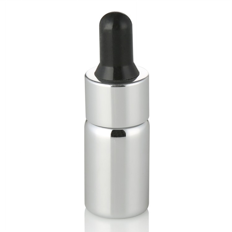 5ml skin care empty essential oil use perfume sample glass vial glass dropper bottle
