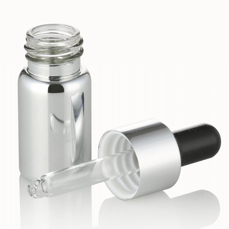 5ml skin care empty essential oil use perfume sample glass vial glass dropper bottle