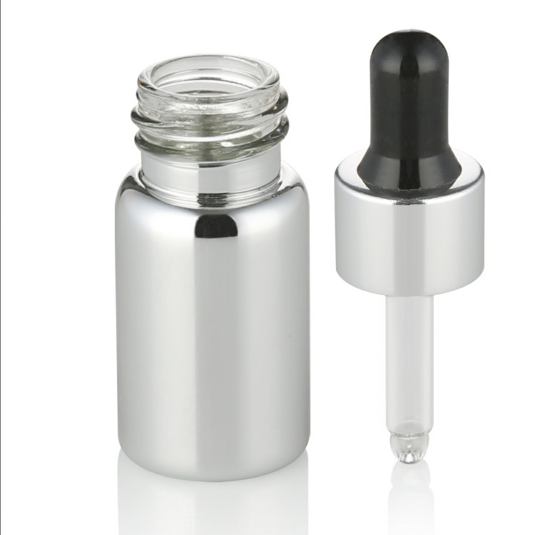 5ml skin care empty essential oil use perfume sample glass vial glass dropper bottle
