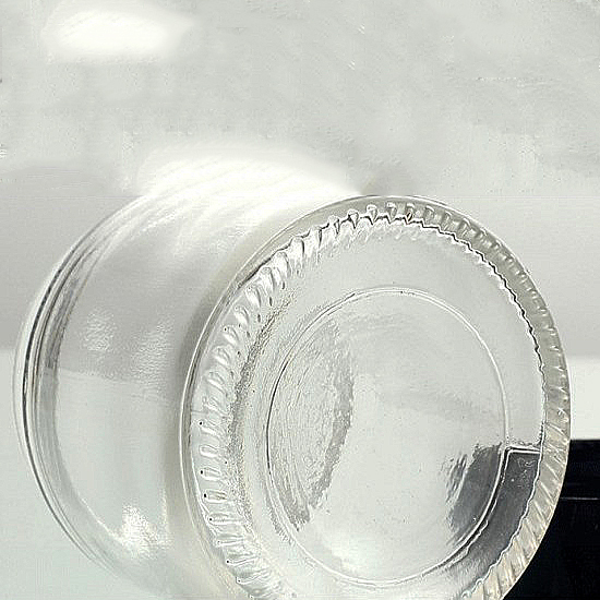 5ml small clear glass jar Hemp oil containers with plastic lid
