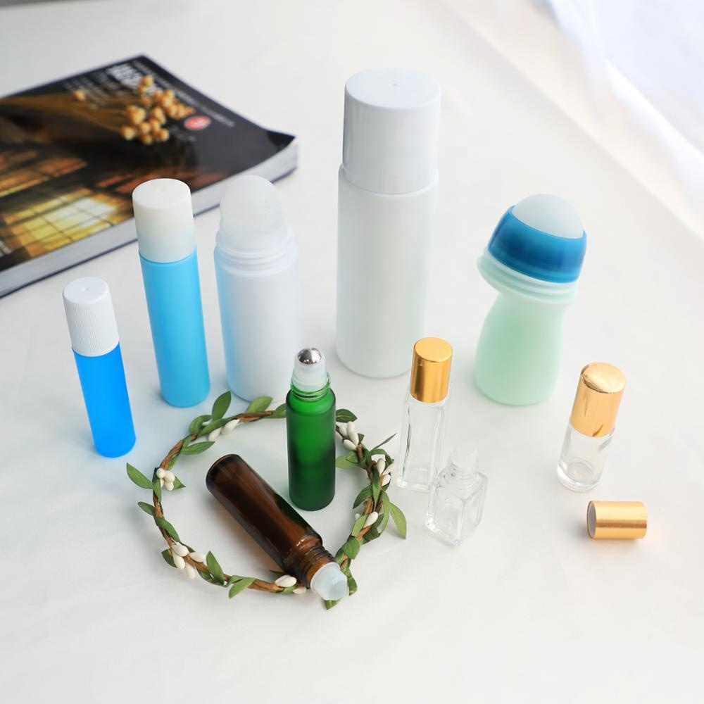 5ml to 180ml Plastic Glass Roller Bottle Perfume Oil Roll On Bottles