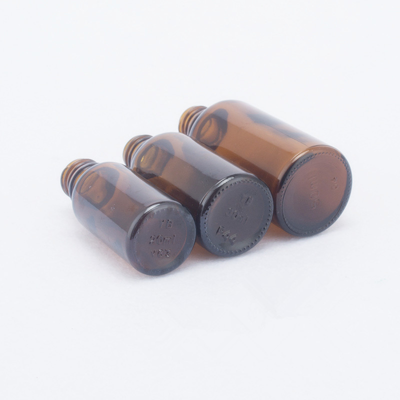 5ml10ml15ml20ml30ml50ml100ml Amber Glass Bottle Essential Oil Bottle Anti-theft cover Bottle