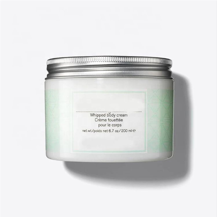 5oz 150ml Empty Clear Plastic Cream Lotion Box Round Low Profile Ointments Bottle With Label
