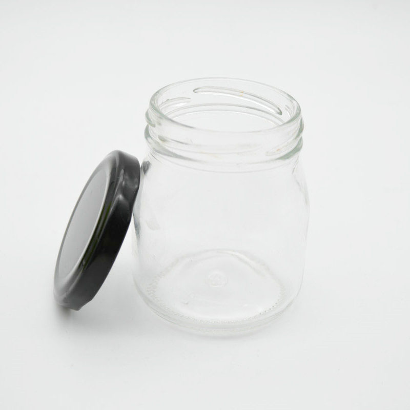 5oz 150ml Fresh Milk Bottle Glasses Pudding Jar Food Grade Pudding Glass Bottle Mini Milk Glass Bottle