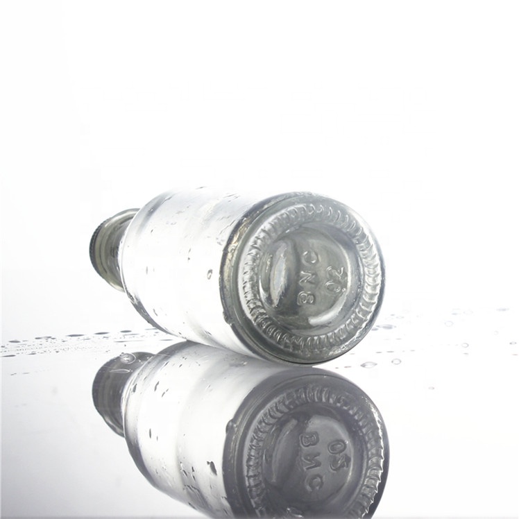 5oz 5 oz flint clear glass empty 150ml woozy hot sauce bottle ketchup sauce chili vinegar glass bottles