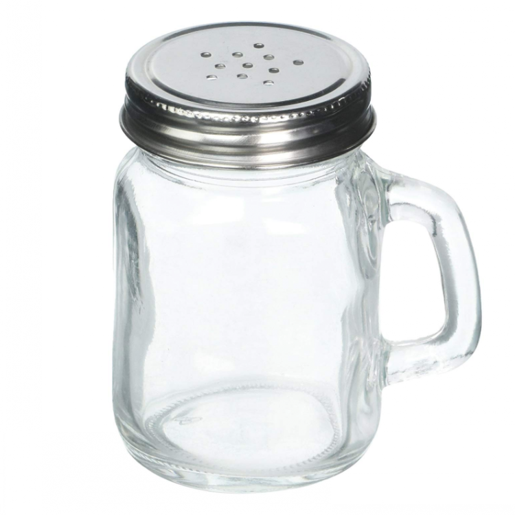 5oz empty pepper, salt glass jar