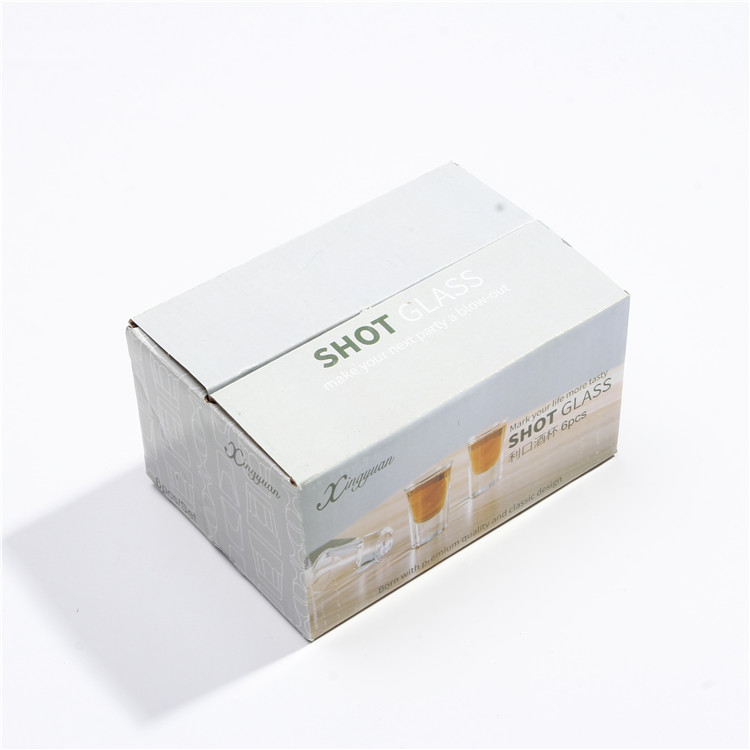 6 Glass Holder Dispenser Filling Liquids Shots Multiple 6 pieces in one wooden tray with color box