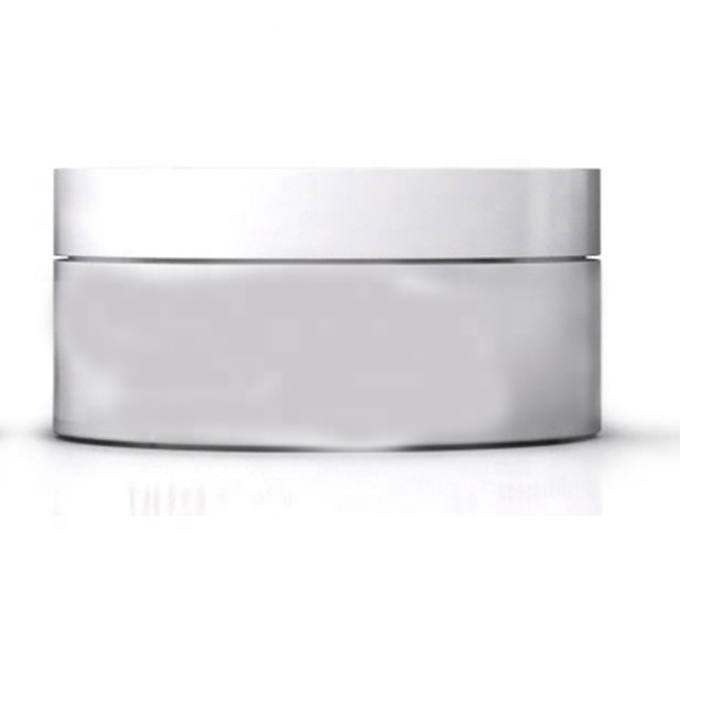 6 OZ 180ml Pet Plastic Black Gel Container jars bpa free lotion cream black jars