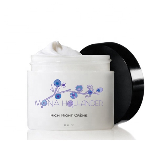 6 OZ 180ml Pet Plastic Black Gel Container jars bpa free lotion cream black jars